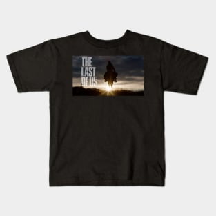 The Last of us Pedro Pascal and Bella Ramsey HBO Print Kids T-Shirt